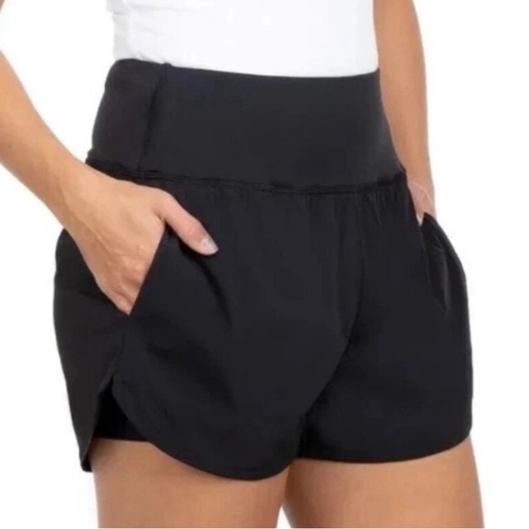 NWT Spyder Women's athletic shorts. Size S. Inner compression short underneath - Picture 1 of 6